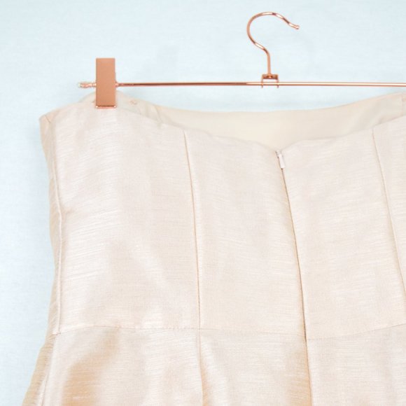 Alfred Sung Pearl Pink Size 16 Cocktail Dress - Picture 8 of 10